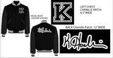 K. Haskins Brand "Signature Series" Varsity Jacket